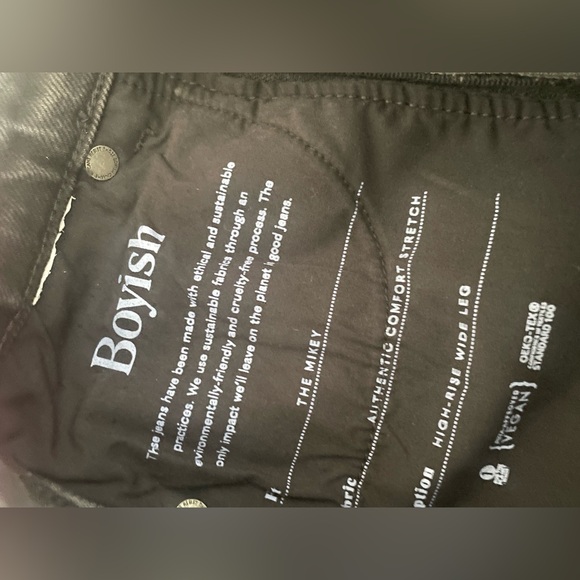 Boyish by HER Mikey high waist wide leg jean - Picture 7 of 10